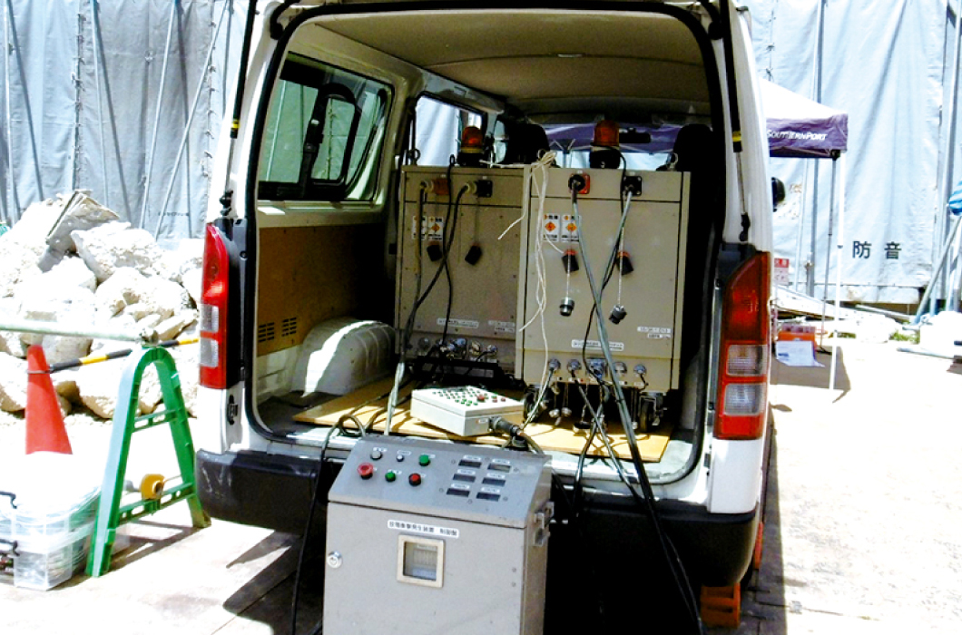 放電破砕工法 | 株式会社トーエス